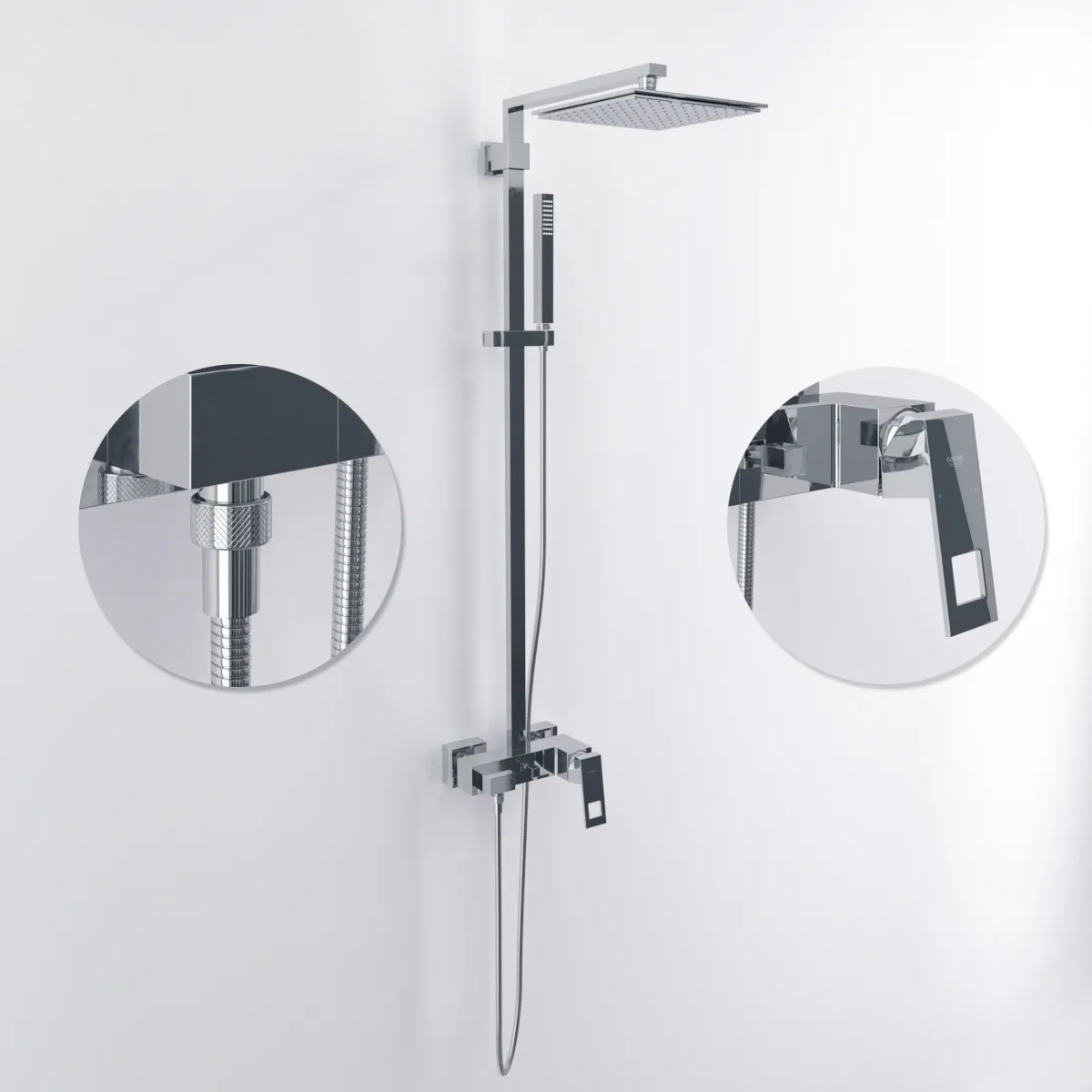 bathroom – Grohe Euphoria Cube XXL System 230 3D Model