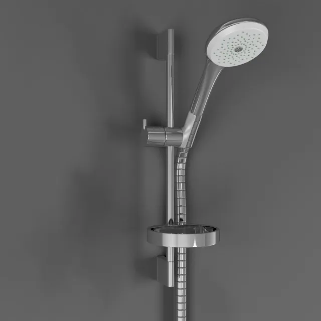 bathroom – Hansgrohe shower set Croma 100 3D Model