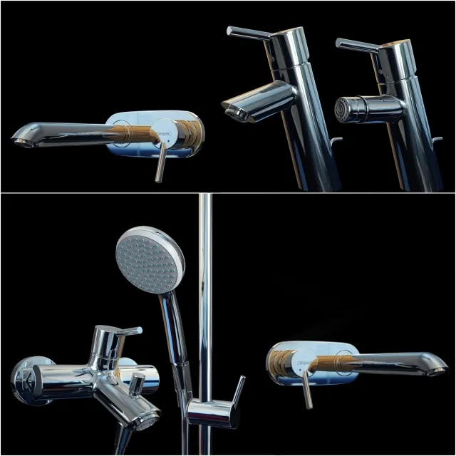 bathroom – Hansgrohe  talis S3 3D Model