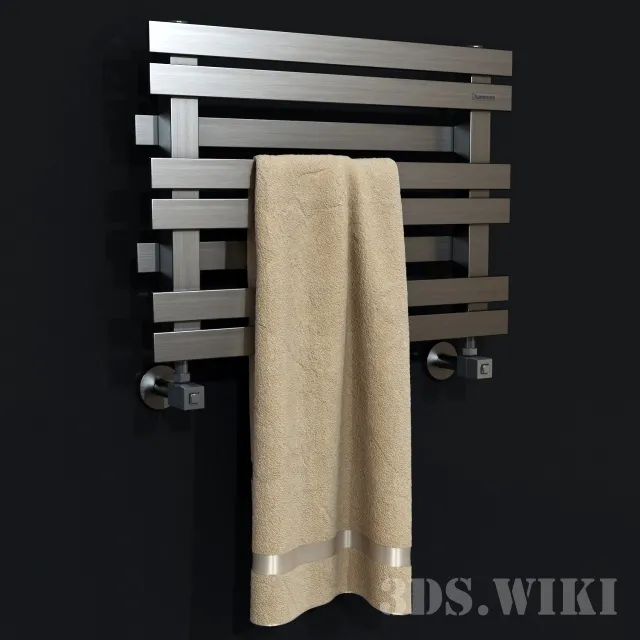 bathroom – Heated towel rail Hammam Laris 3D Model