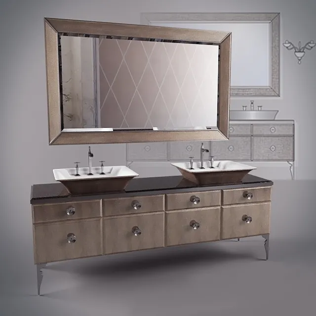 bathroom – HILTON MAJESTIC vanity for bathroom 3D Model bathroom – HILTON MAJESTIC vanity for bathroom 3D Model