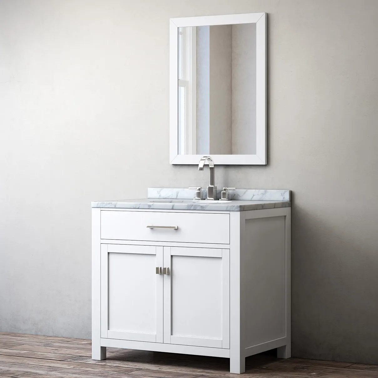 bathroom – Hutton single vanity 3D Model