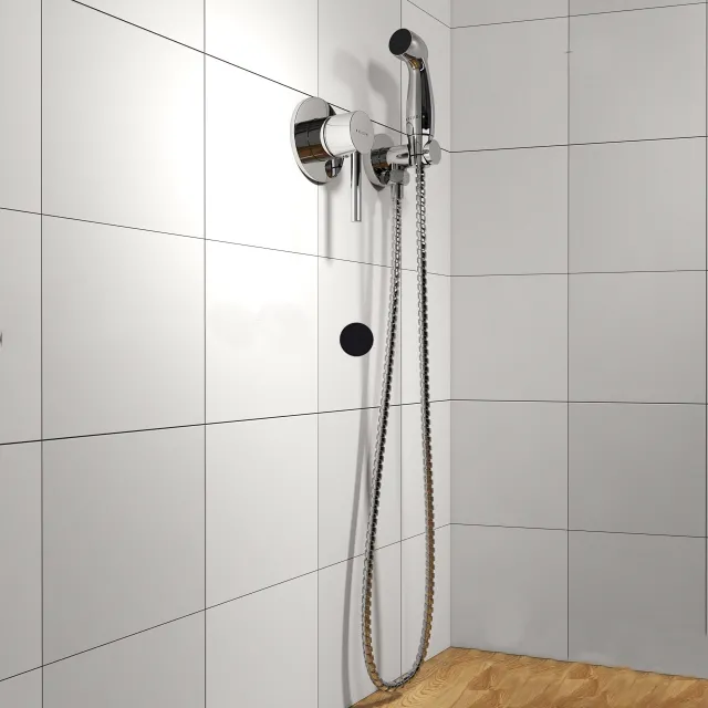 bathroom – Hygienic shower Kludi 3D Model
