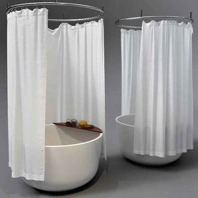 bathroom – Inbani Origin bath 3D Model