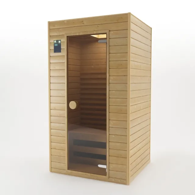 bathroom – Infrared sauna Magic Sun 3D Model bathroom – Infrared sauna Magic Sun 3D Model
