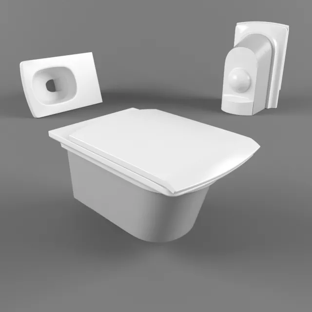bathroom – Jacob delafon Stillness 2 3D Model bathroom – Jacob delafon Stillness 2 3D Model