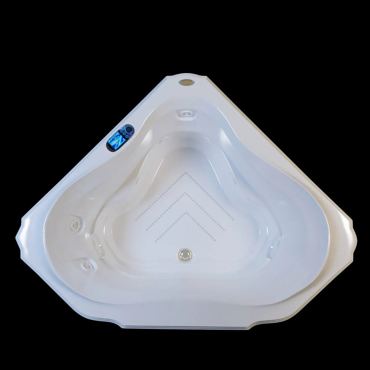 bathroom – Jacuzzi Bellavista corner  bath 3D Model