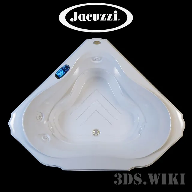 bathroom – Jacuzzi BELLAVISTA CORNER BATH MODEL 3D Model