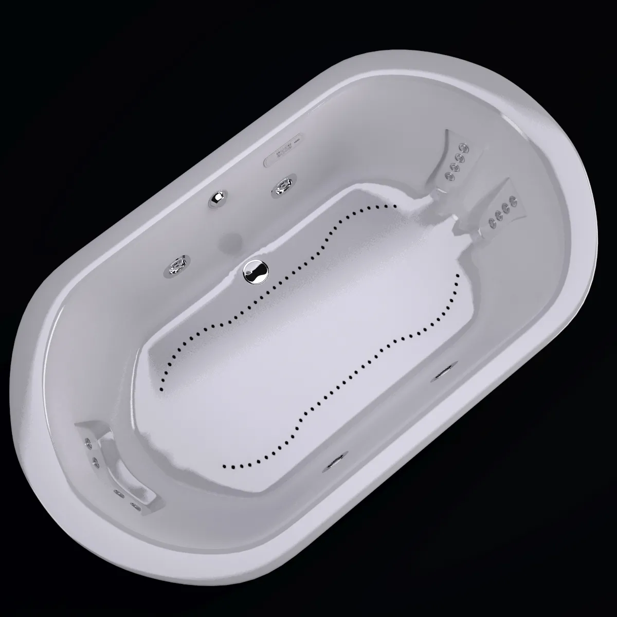 bathroom – Jacuzzi Salon Spa – Duetta 7242 3D Model