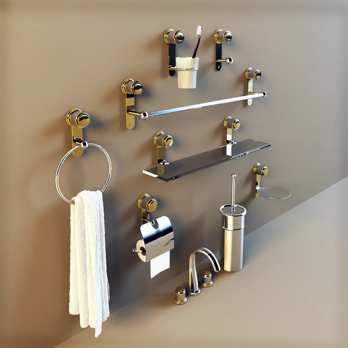 bathroom – Jaipur bathroom accessories 3D Model