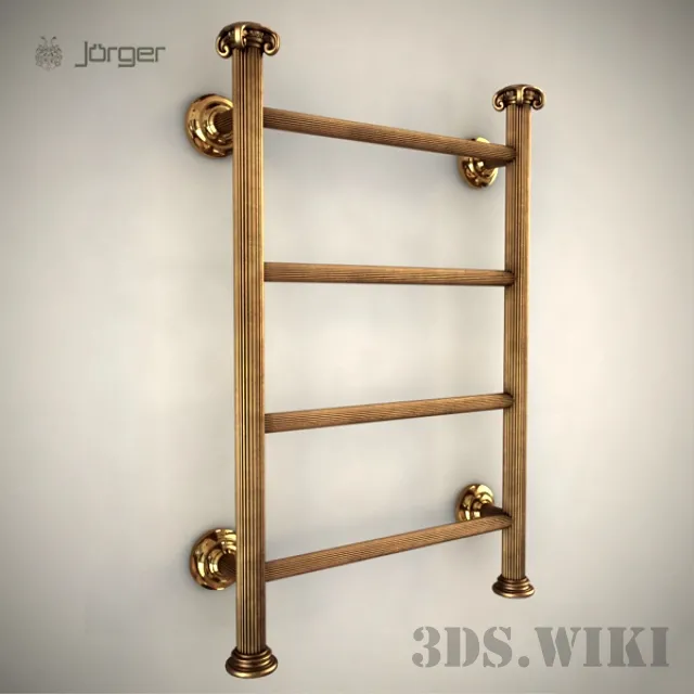 bathroom – Jorge heated towel rail 3D Model bathroom – Jorge heated towel rail 3D Model