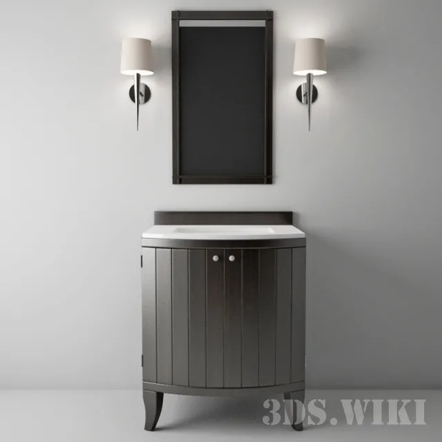 bathroom – Kallista Barbara bathroom furniture 3D Model bathroom – Kallista Barbara bathroom furniture 3D Model