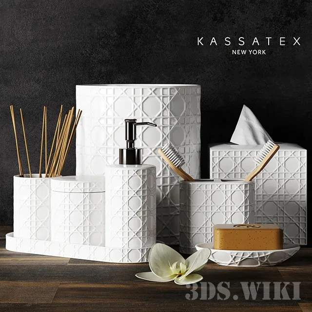 bathroom – Kassatex bathroom accessories 3D Model