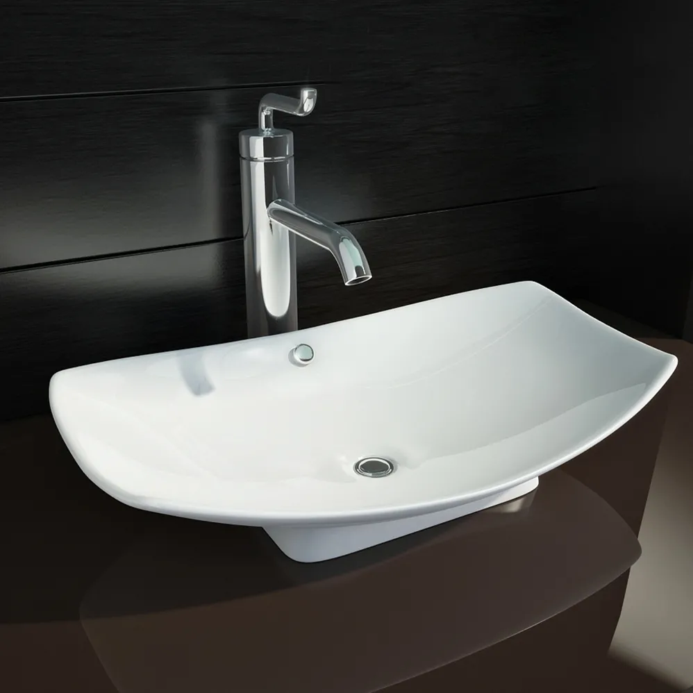 bathroom – Kohler Leaf+Kohler Purist washbasin 3D Model bathroom – Kohler Leaf+Kohler Purist washbasin 3D Model