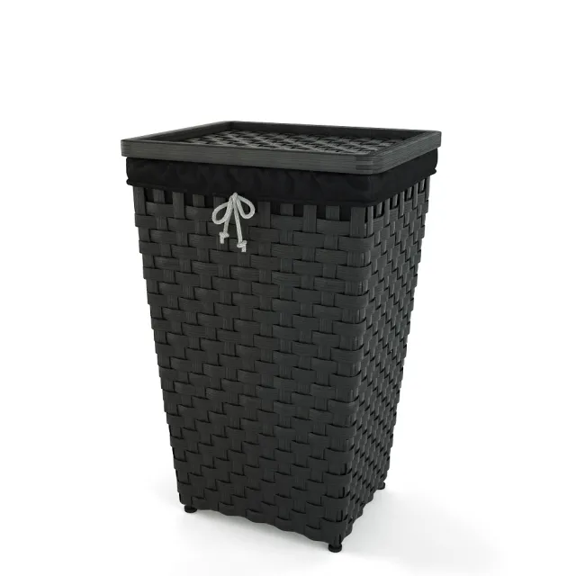 bathroom – Laundry basket Ikea Knarra 3D Model