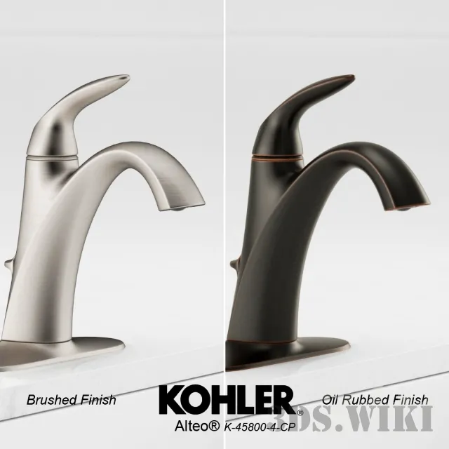bathroom – Mixer KOHLER Alteo Single Handle 3D Model bathroom – Mixer KOHLER Alteo Single Handle 3D Model