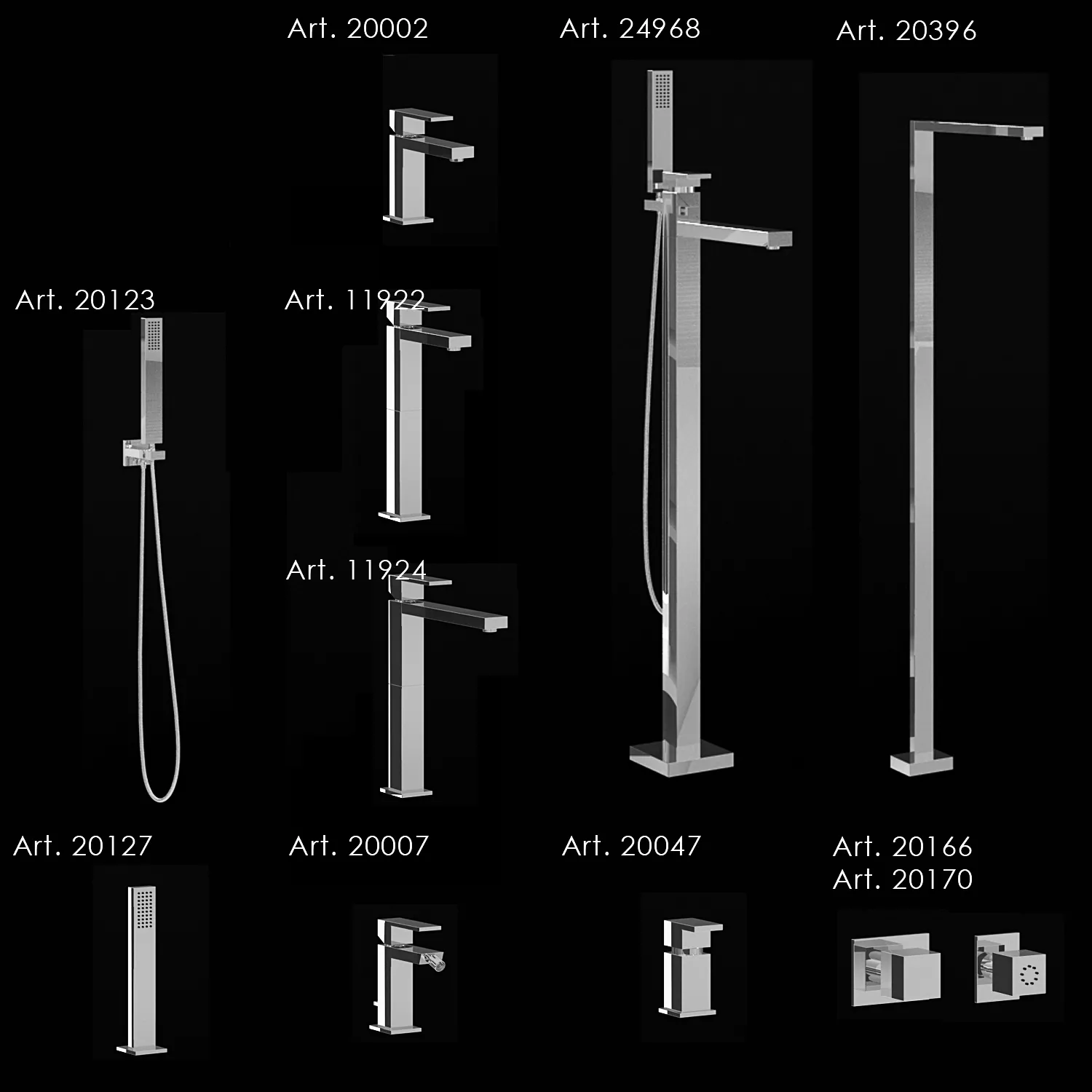 bathroom – Mixers Gessi Rettangolo 2 3D Model
