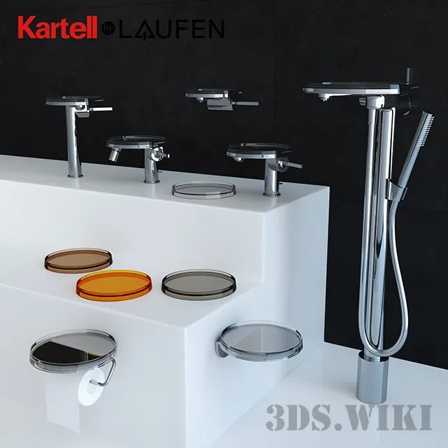 bathroom – Mixers KARTELL by LAUFEN 3D Model bathroom – Mixers KARTELL by LAUFEN 3D Model