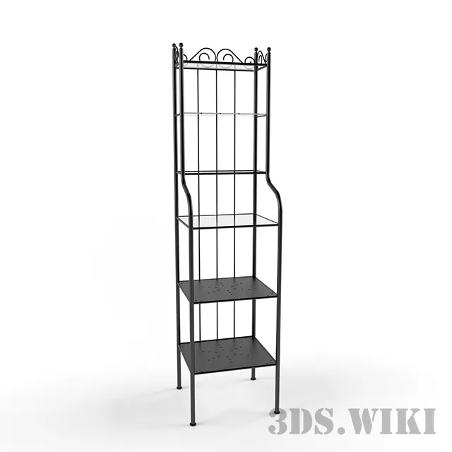 bathroom – Rack IKEA Ronnskar 3D Model bathroom – Rack IKEA Ronnskar 3D Model
