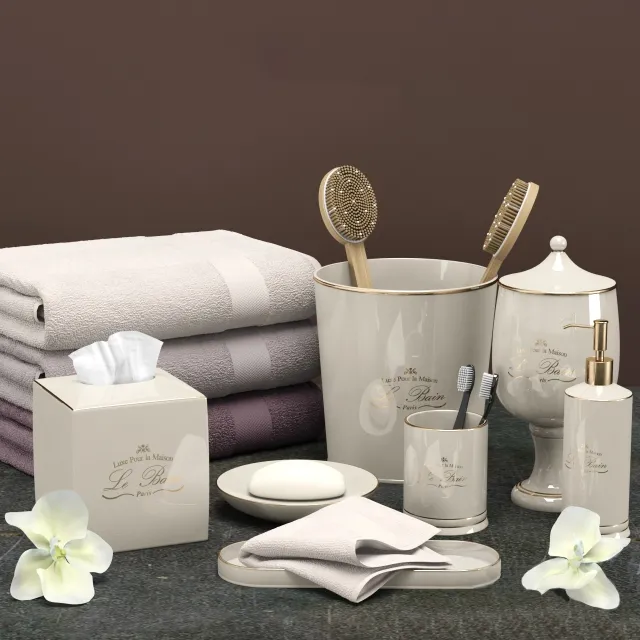 bathroom – RH bath set 3 3D Model