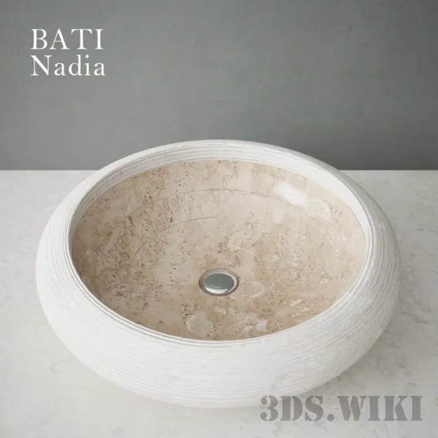 bathroom – Round beautiful sink 3D Model bathroom – Round beautiful sink 3D Model