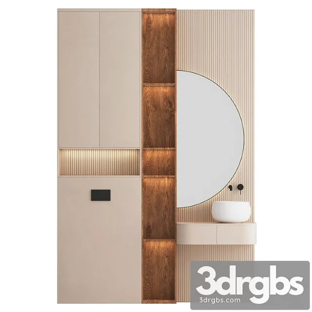 Bathroom Set 21 5 3D Model Download