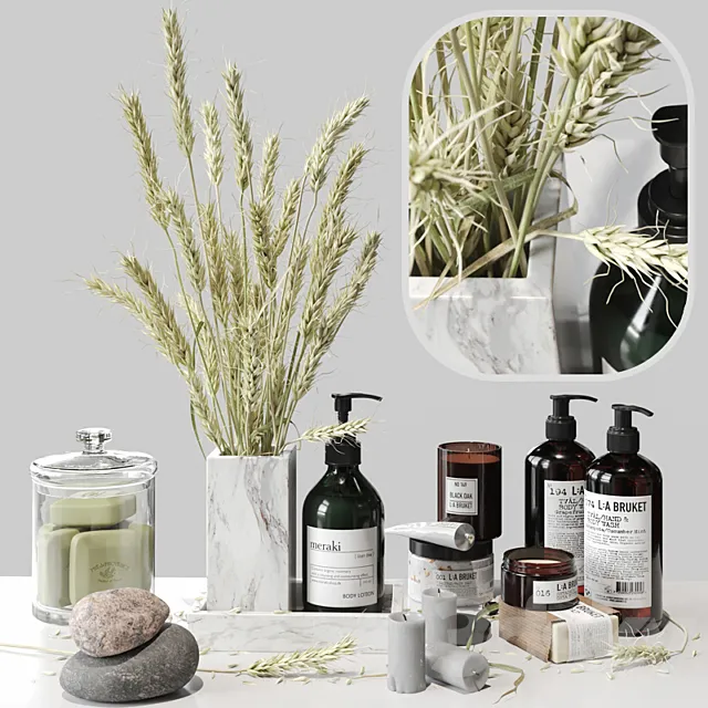 Bathroom Set 3 3DModel