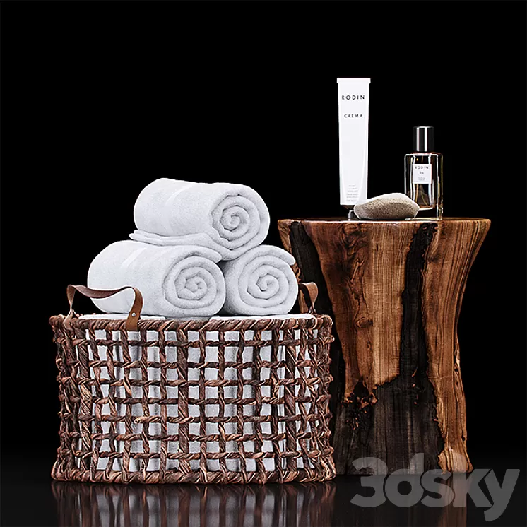 Bathroom Set 3D Model