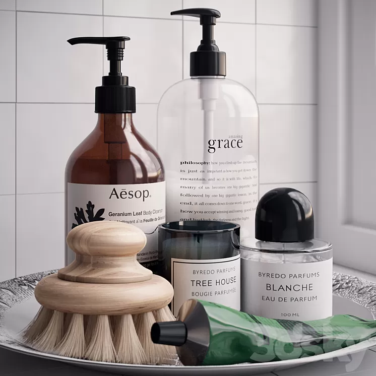 Bathroom Set 3D Model