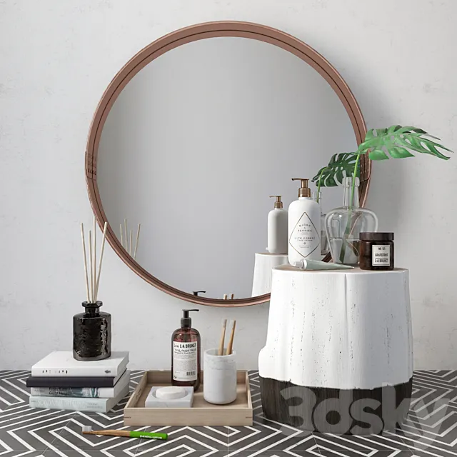 bathroom set 3D Model