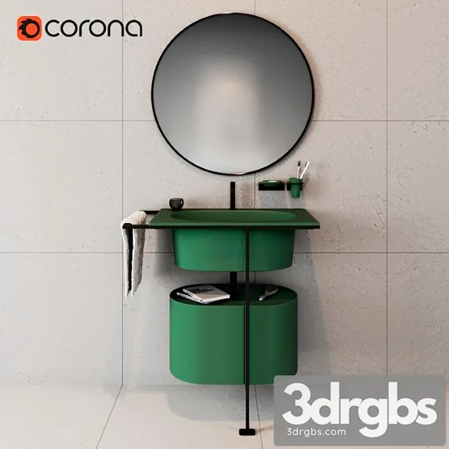 Bathroom Set 3D Model Download Bathroom Set 3D Model Download
