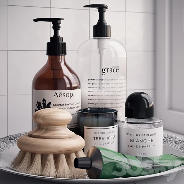 Bathroom Set 3DModel Bathroom Set 3DModel