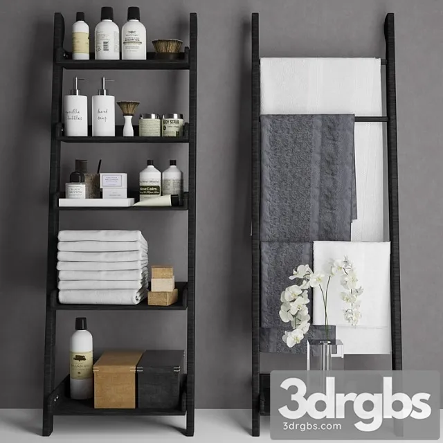 Bathroom Set 5 3D Model Download