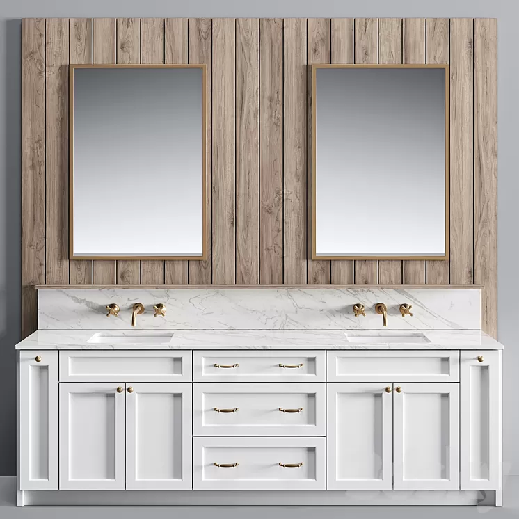 Bathroom Set BS29 3D Model Bathroom Set BS29 3D Model