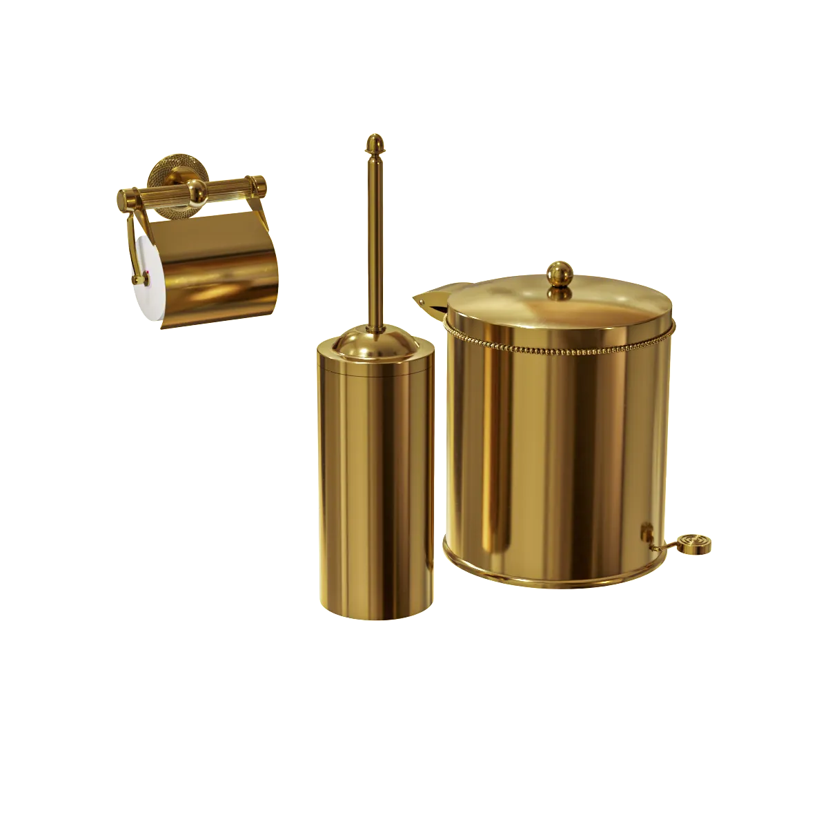 bathroom – Set for bathrooms Cristal et Bronze 3D Model