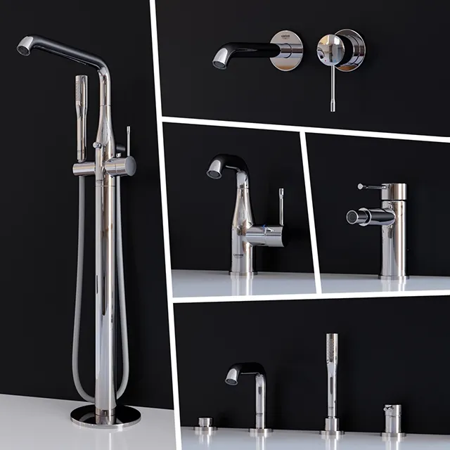 bathroom – Set mixer Grohe Essence New (Part 2) 3D Model