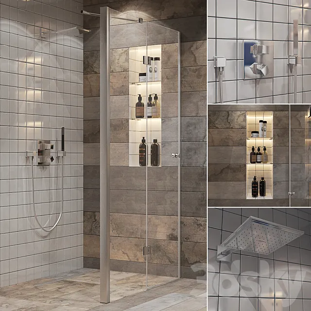 Bathroom set part 2 3DModel Bathroom set part 2 3DModel