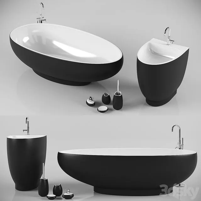 BATHROOM SET VOL 2 3D Model