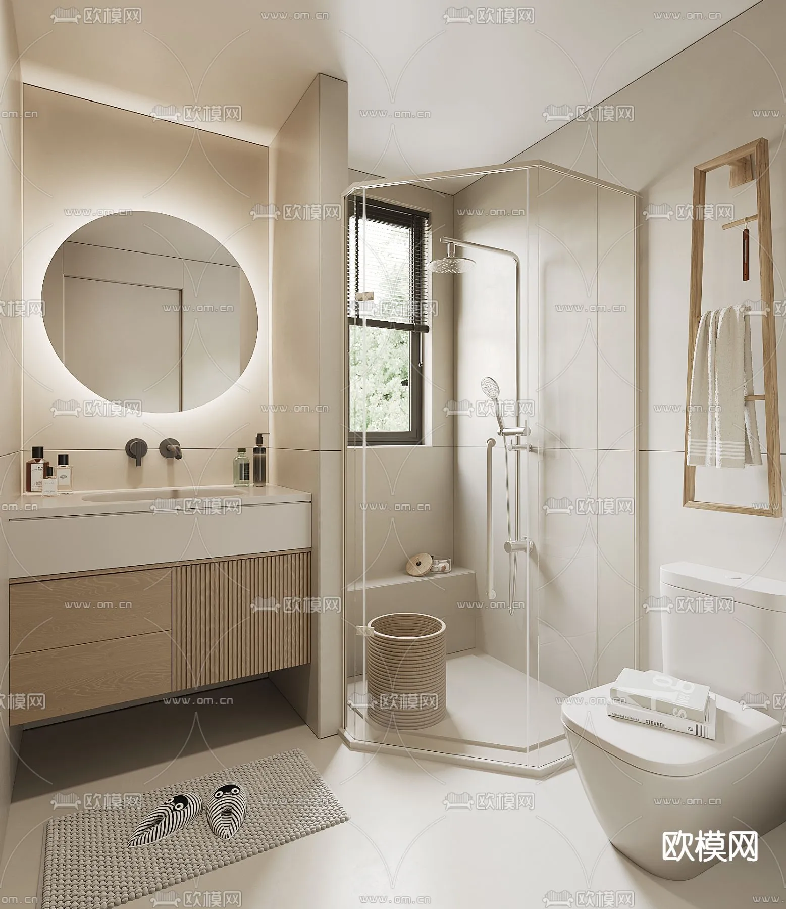 BATHROOM SETS – CORONA – 3D MODEL – 2179 BATHROOM SETS – CORONA – 3D MODEL – 2179