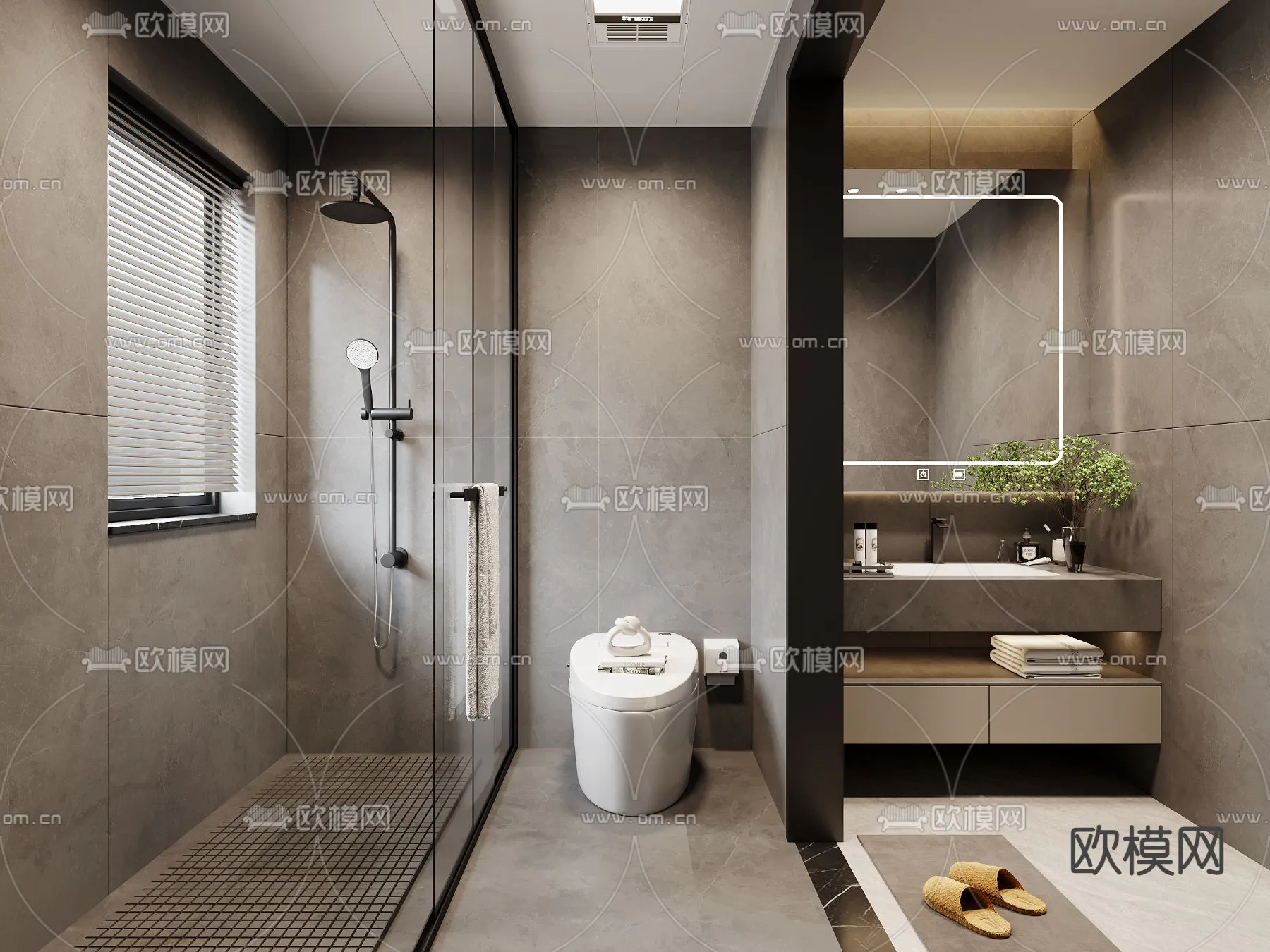 BATHROOM SETS – CORONA – 3D MODEL – 2207 BATHROOM SETS – CORONA – 3D MODEL – 2207