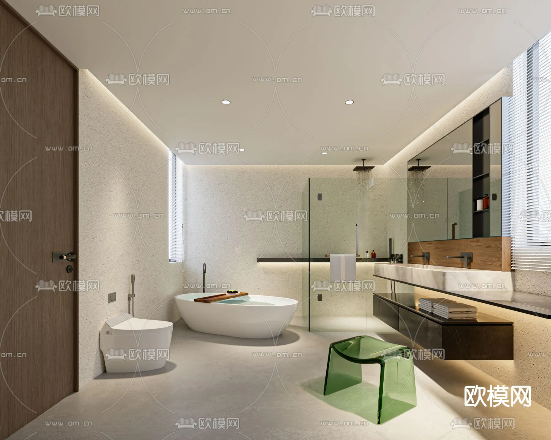 BATHROOM SETS – CORONA – 3D MODEL – 2240 BATHROOM SETS – CORONA – 3D MODEL – 2240