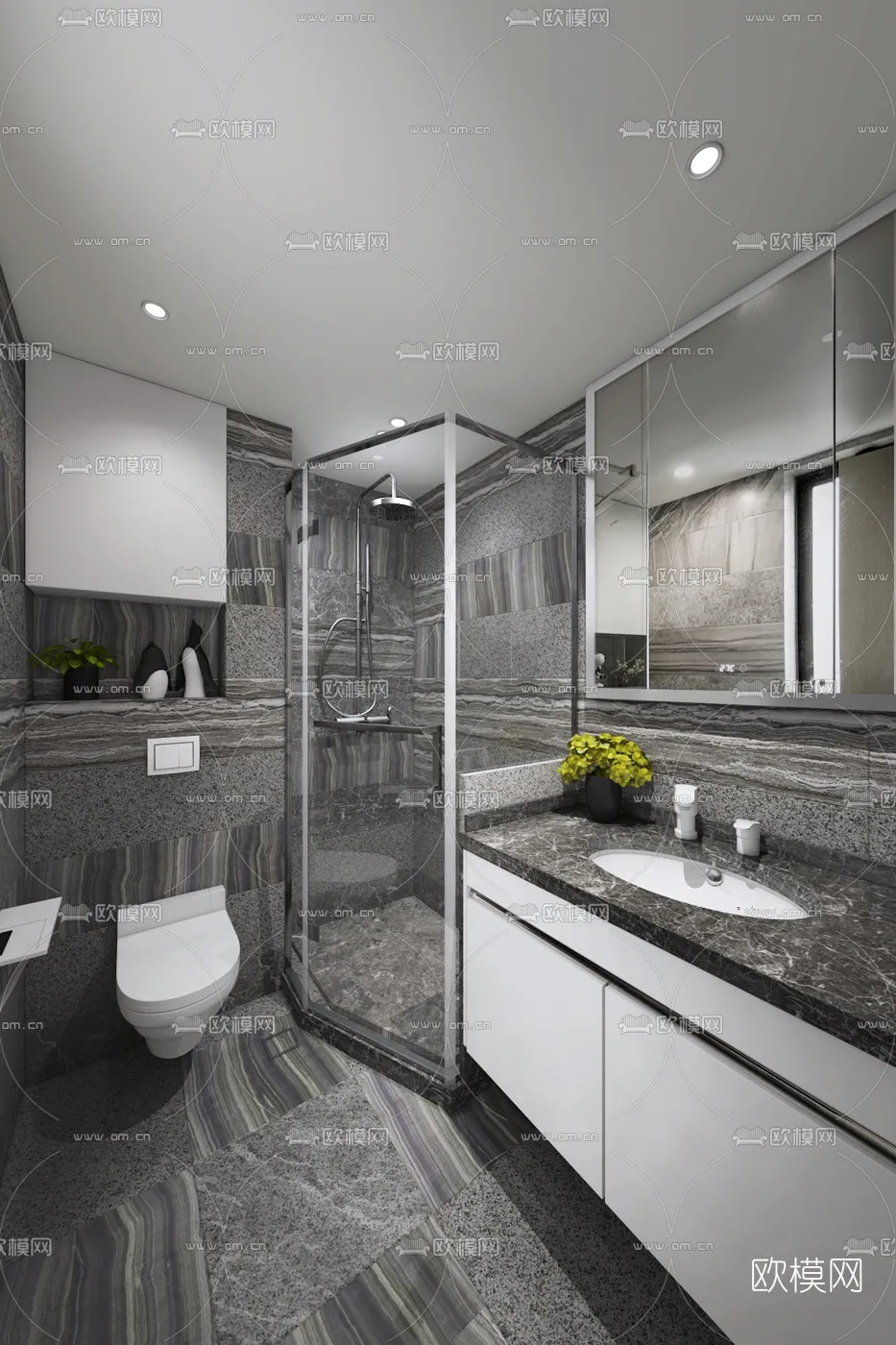 BATHROOM SETS – VRAY / CORONA – 3D MODEL – 2165 BATHROOM SETS – VRAY / CORONA – 3D MODEL – 2165