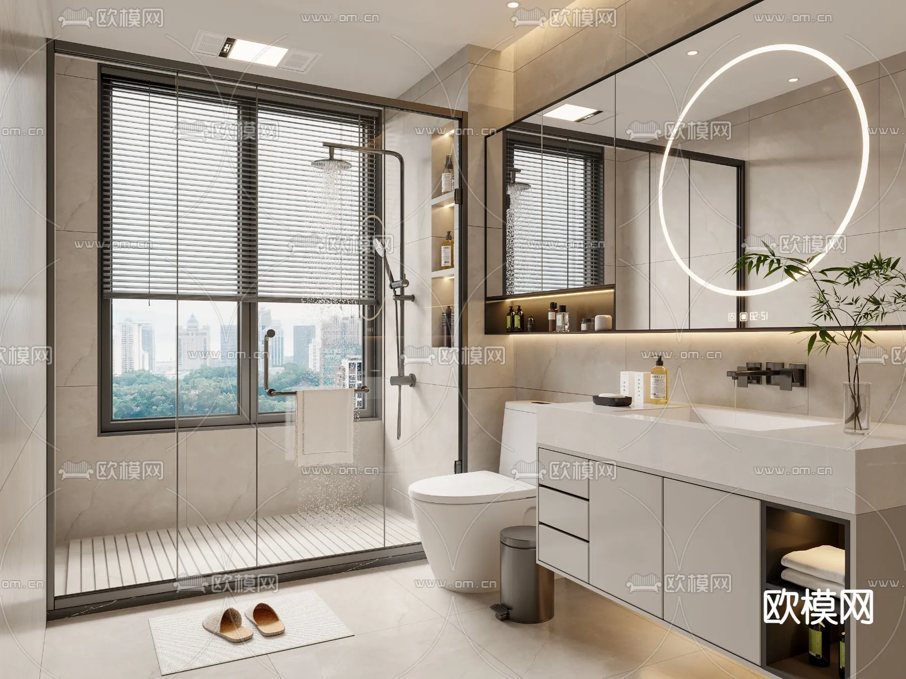 BATHROOM SETS – VRAY / CORONA – 3D MODEL – 2174 BATHROOM SETS – VRAY / CORONA – 3D MODEL – 2174