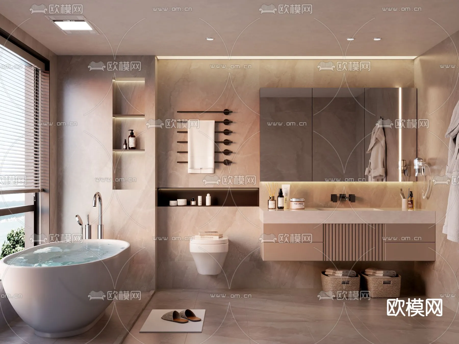 BATHROOM SETS – VRAY / CORONA – 3D MODEL – 2185 BATHROOM SETS – VRAY / CORONA – 3D MODEL – 2185