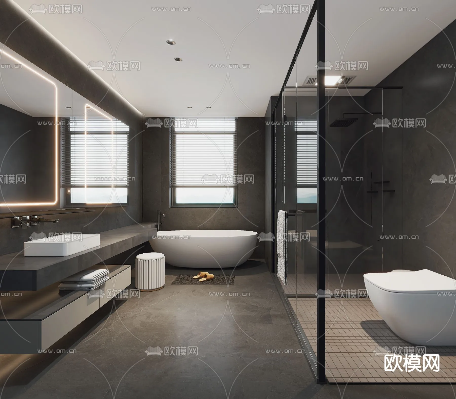 BATHROOM SETS – VRAY / CORONA – 3D MODEL – 2208 BATHROOM SETS – VRAY / CORONA – 3D MODEL – 2208
