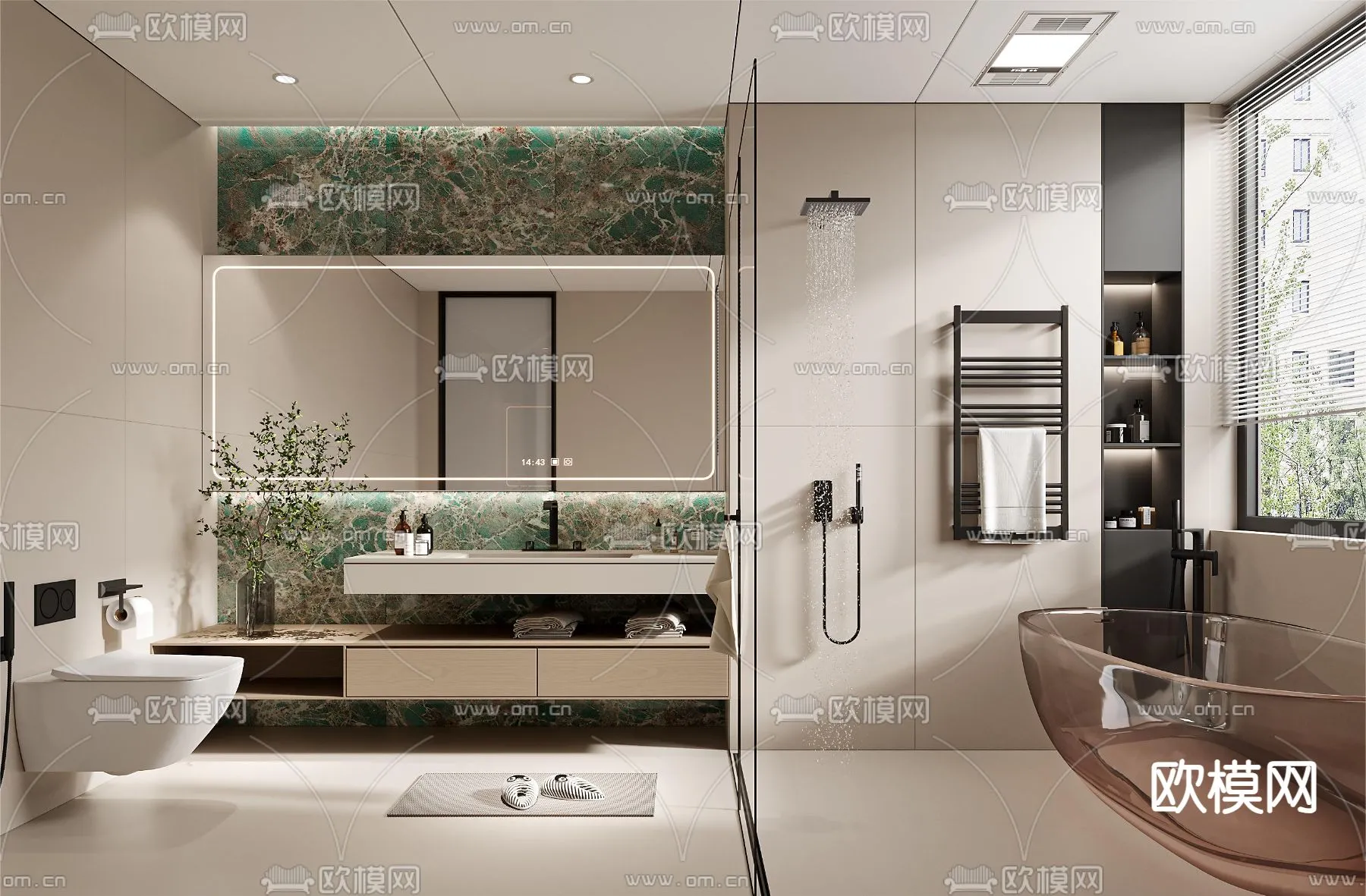 BATHROOM SETS – VRAY / CORONA – 3D MODEL – 2225 BATHROOM SETS – VRAY / CORONA – 3D MODEL – 2225