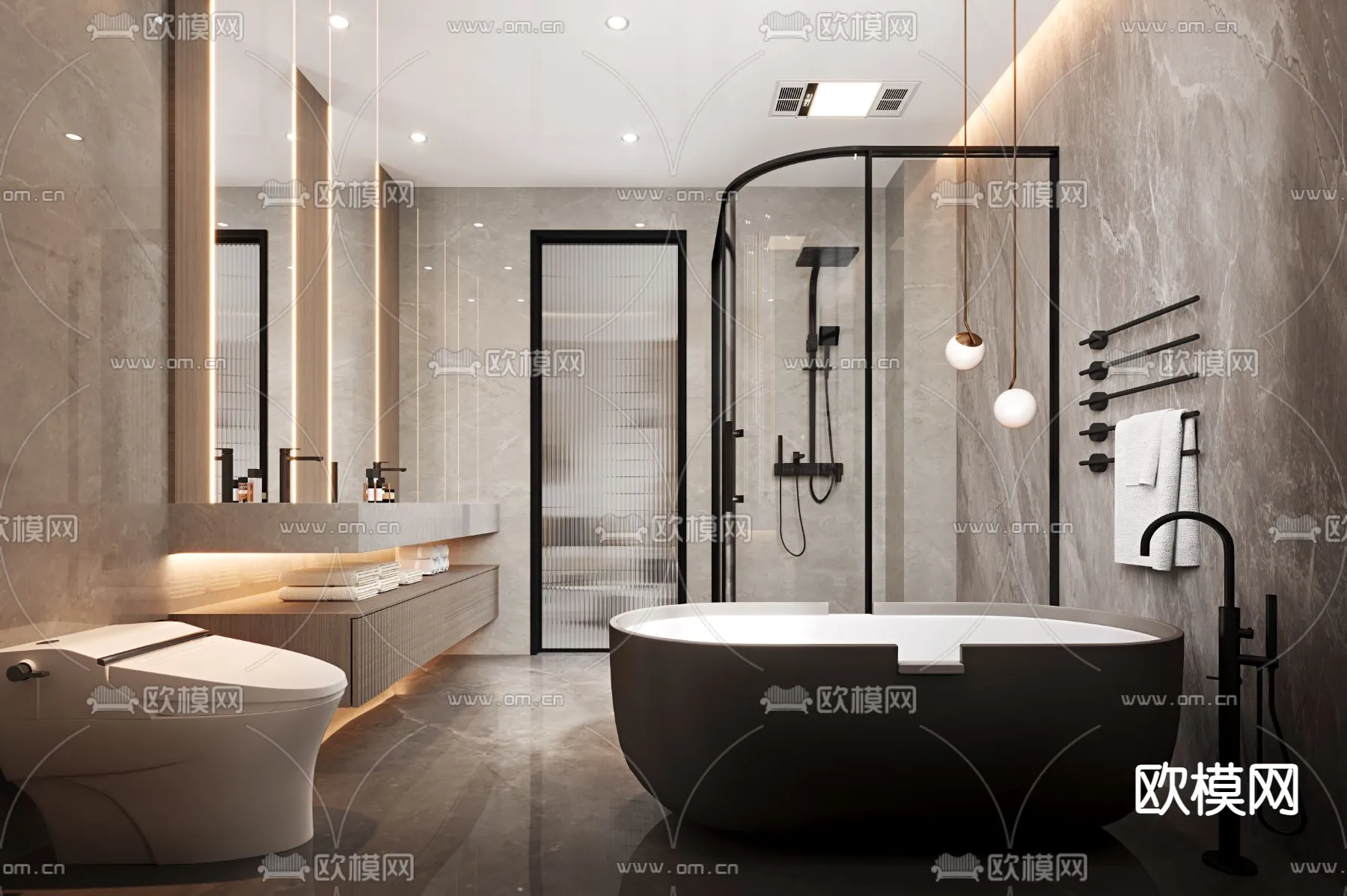 BATHROOM SETS – VRAY / CORONA – 3D MODEL – 2226 BATHROOM SETS – VRAY / CORONA – 3D MODEL – 2226