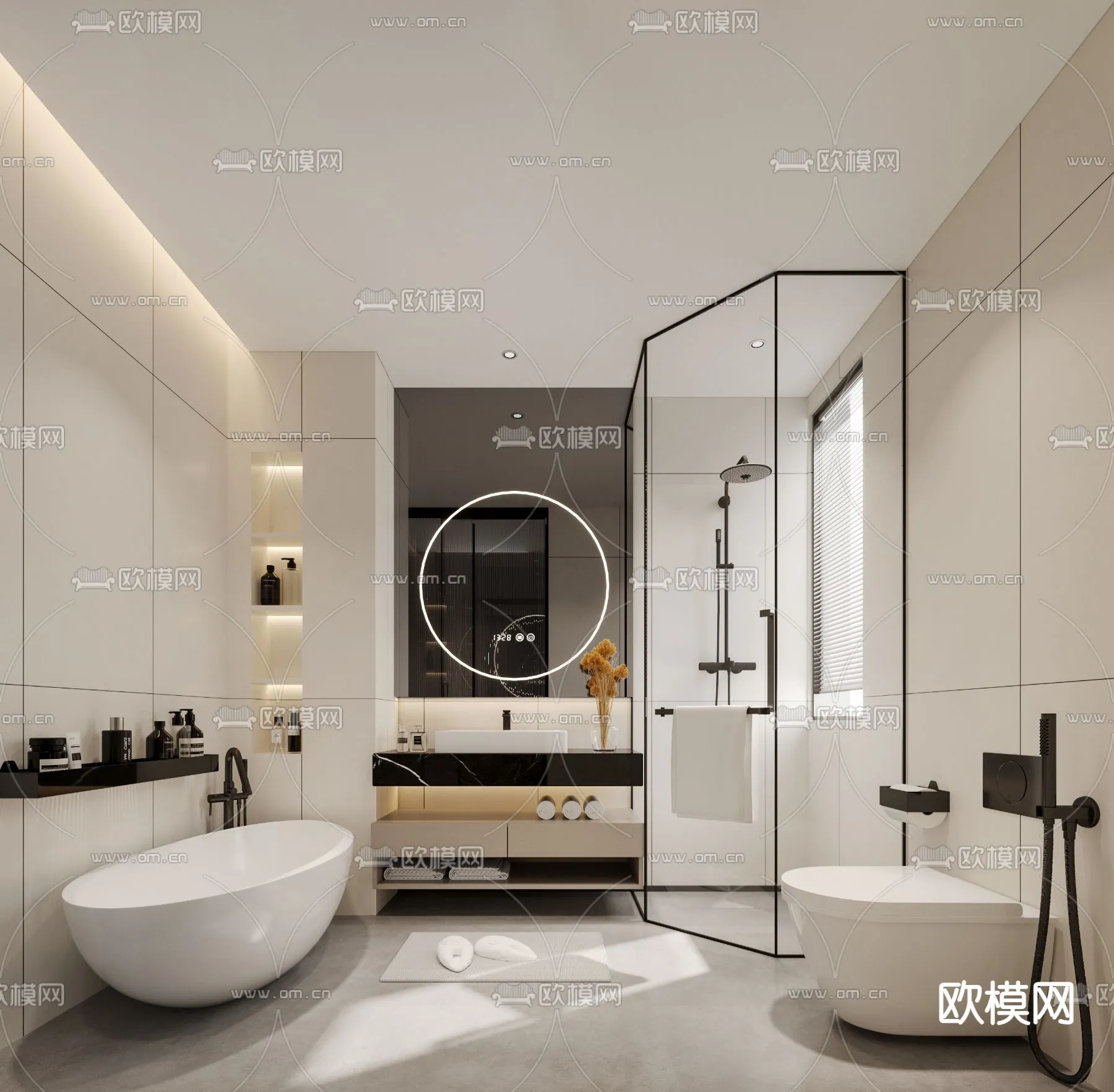 BATHROOM SETS – VRAY / CORONA – 3D MODEL – 2234 BATHROOM SETS – VRAY / CORONA – 3D MODEL – 2234