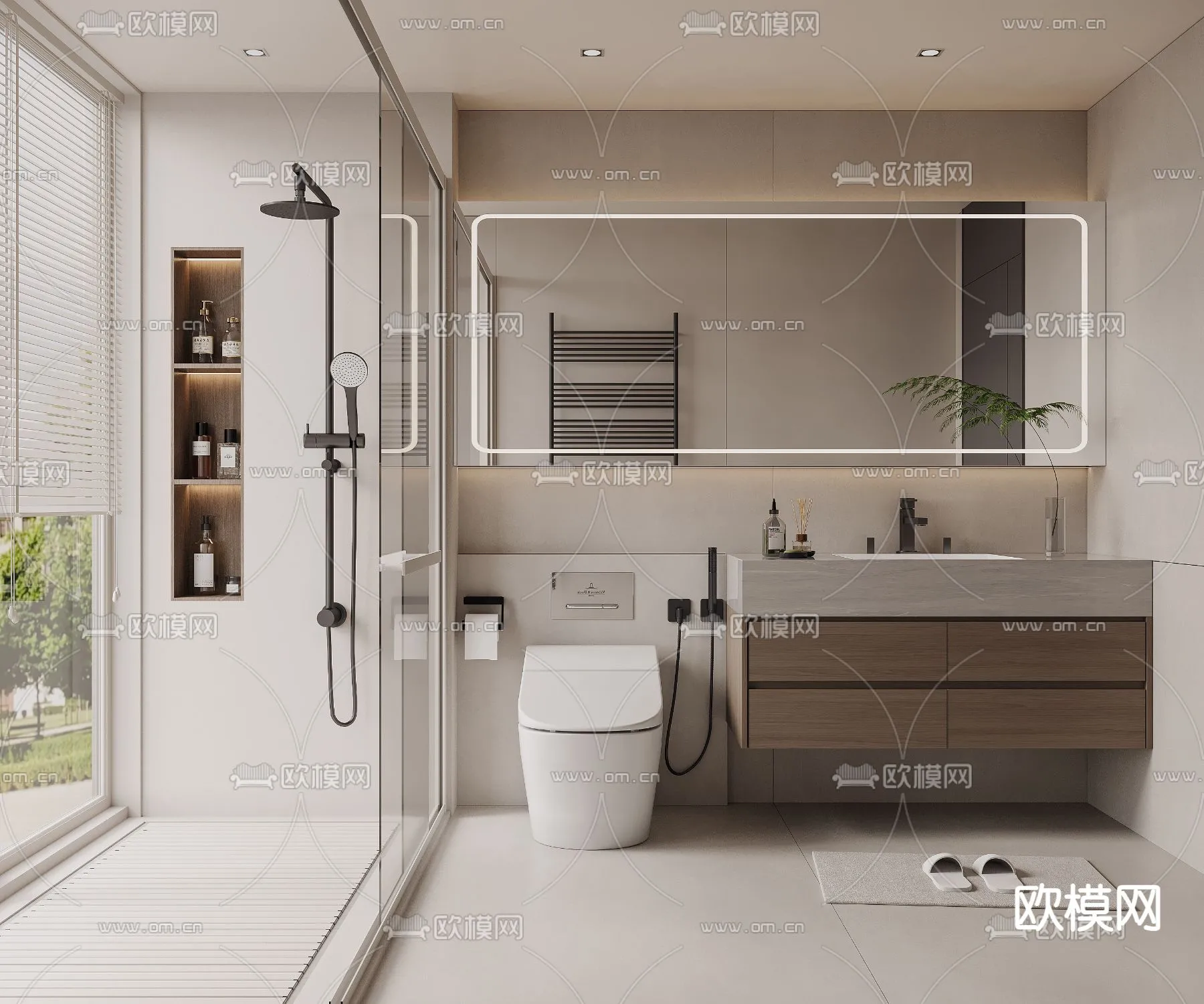 BATHROOM SETS – VRAY / CORONA – 3D MODEL – 2238 BATHROOM SETS – VRAY / CORONA – 3D MODEL – 2238