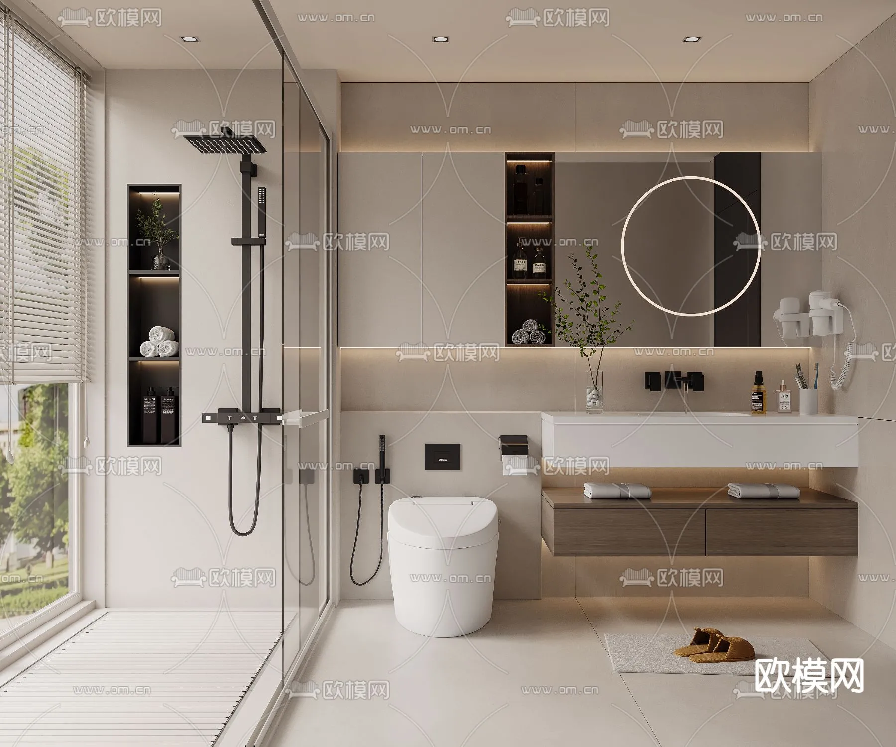BATHROOM SETS – VRAY / CORONA – 3D MODEL – 2247 BATHROOM SETS – VRAY / CORONA – 3D MODEL – 2247